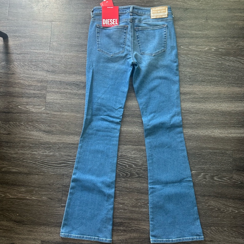 Diesel Women's Flare Blue Jeans